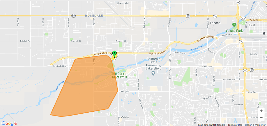 Large power outage in Southwest Bakersfield